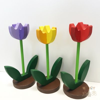 Tulipán - hračka na dotvoření